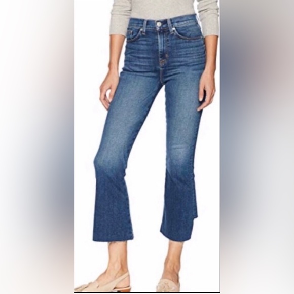 NWT❗️Hudson High Rise Holly Crop Flare Jeans - Picture 5 of 11